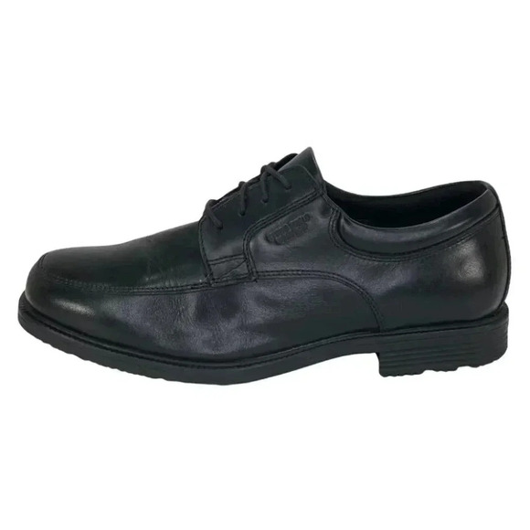 Rockport Essential Black Leather Cushioned Mens Oxfords Size 7M main image 8